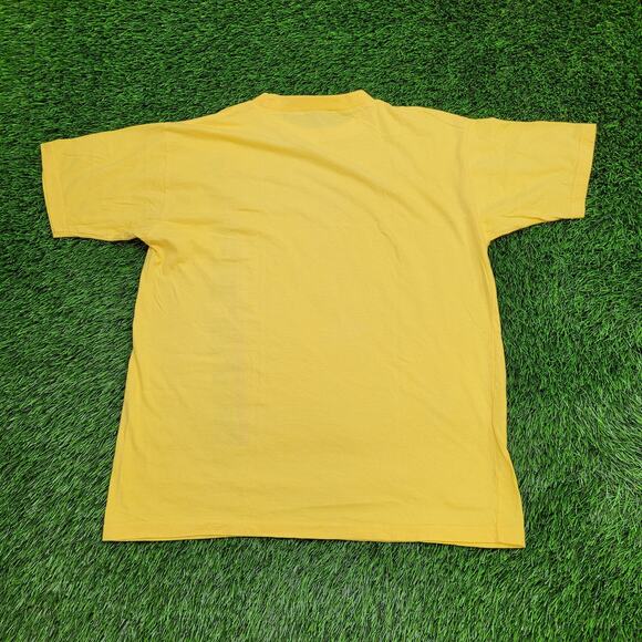 Vintage 90s Paradise-Island Shirt Large 21x27 Yellow - Picture 2 of 12